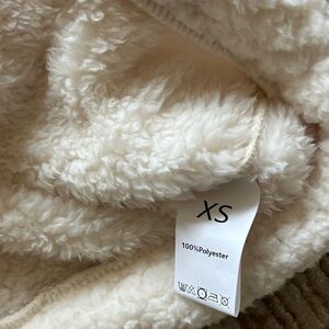 Cozy Cream Fleece Jacket XS